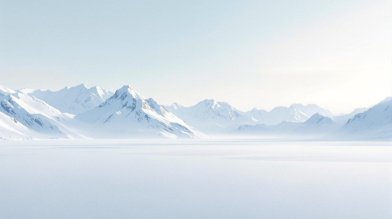 七八影视 - 极简北极景观背景